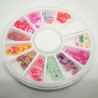 โลหะติดเล็บ nail art 3D ดอกไม้