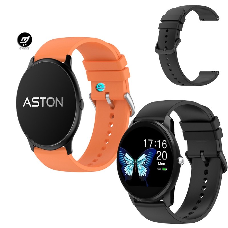for Axon Moni Pro สาย สายนาฬิกาสายซิลิโคน สายสำรอง  สายรัดข้อมือกีฬา Aston Smartwatch fit สายรัด