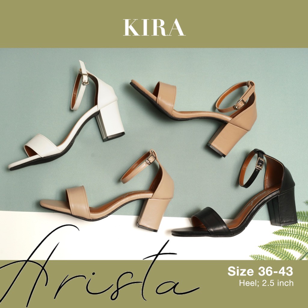 Arista ( 🇹🇭 Ready to ship) รองเท้าผู้หญิง สูง 2.5 นิ้ว แฟชั่นส้นสูงผู้หญิง รุ่น Rita ( ART-096 )