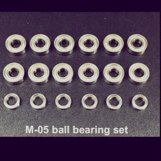 M-05 Metal Sealed Ball Bearing Set สำหรับชุดคิท TAMIYA M-05 M-05Ra และ M-06