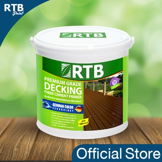 RTB Paint สีรองพื้นไม้พื้นไฟเบอร์ซีเมนต์ 1 gal.