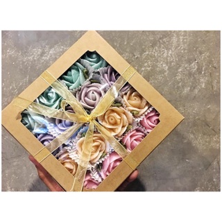 อาลัวกุหลาบ กล่อง 16  สามารถแจ้งสีได้