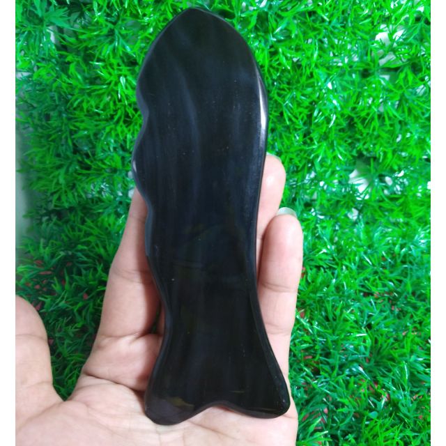 อุปกรณ์นวด กัวซาเขาควายแท้ กัวซารูปปลา กัวซานวดตัว Guasha นวดนิ้ว นวดเท้า |  Shopee Thailand