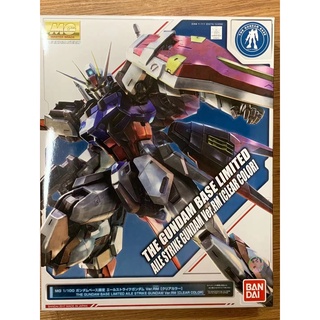 Bandai ชุดโมเดลกันดั้ม MG 1/100 Aile Strike สีใส