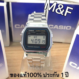 A158WA-1 | วินเทจ | วัยหนุ่มสาว | นาฬิกา | CASIO สินค้าของใหม่ของแท้100% รับประกันศูนย์1 ปีค่ะ