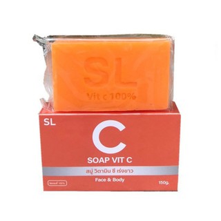 🛒ถูก&amp;แท้✨ SL VitC soap เอสแอล สบู่วิตซี