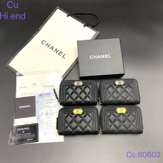 Chanel Hi end กระเป๋า​ตังค์​ส่งฟรี💝