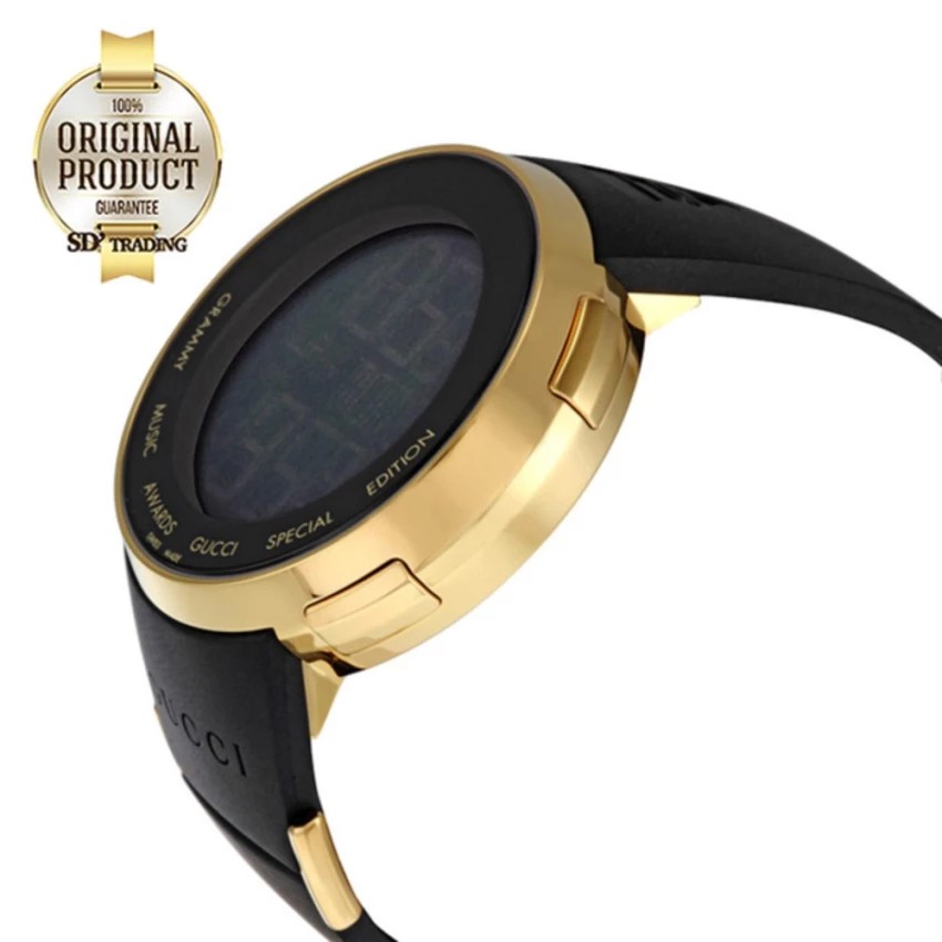 GUCCI I-Gucci GRAMMY® Special Edition Mens Watch YA114215 (Gold) Shopee  Thailand