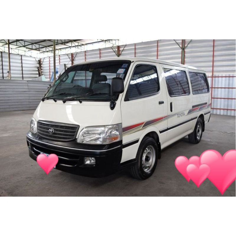 สติ๊กเกอร์แบบดั้งเดิมลายข้างรถตู้ TOYOTA HIACE ปี 1997 2000 2001 Super Wagon Super Custom Super GL ตะขาบ sticker ติดรถ