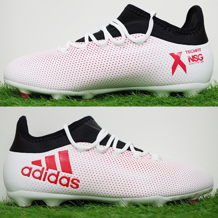 Adidas รองเท้าสตั๊ส ลิขสิทธิ์แท้100% รุ่น X 17.1 FG J (CP8978 ) ขาว