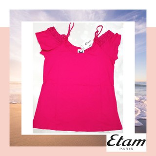 ETAM เสื้อนอนM/L ช่วงไหล่สวยค่ะ สายปรับได้