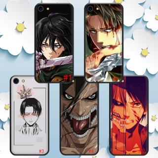 เคสโทรศัพท์แบบนุ่ม levi ackerman สําหรับ oppo a 3s a5 a 7 a 37 a 39 a 5 s a 593 f 1 f 597