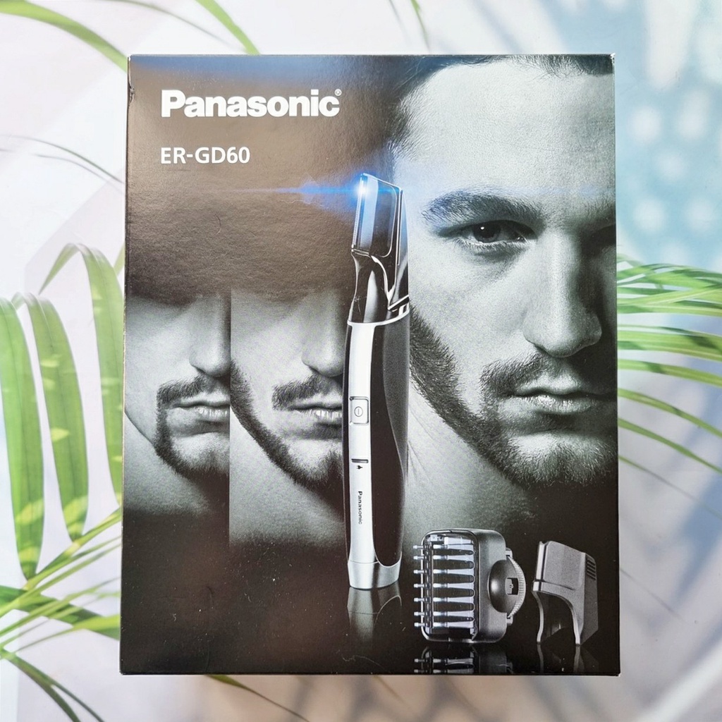 พานาโซนิค เครื่องโกนขนไฟฟ้า สำหรับผู้ชาย Beard Trimmer ER-GD60-K Japan Domestic genuine products (Panasonic®) เครื่องเล็มขน