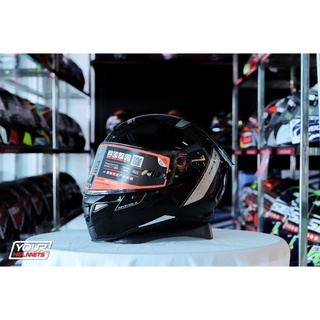 หมวกกันน๊อค MT HELMETS รุ่น REVENGE2 SOLID A1 GLOSS BLACK