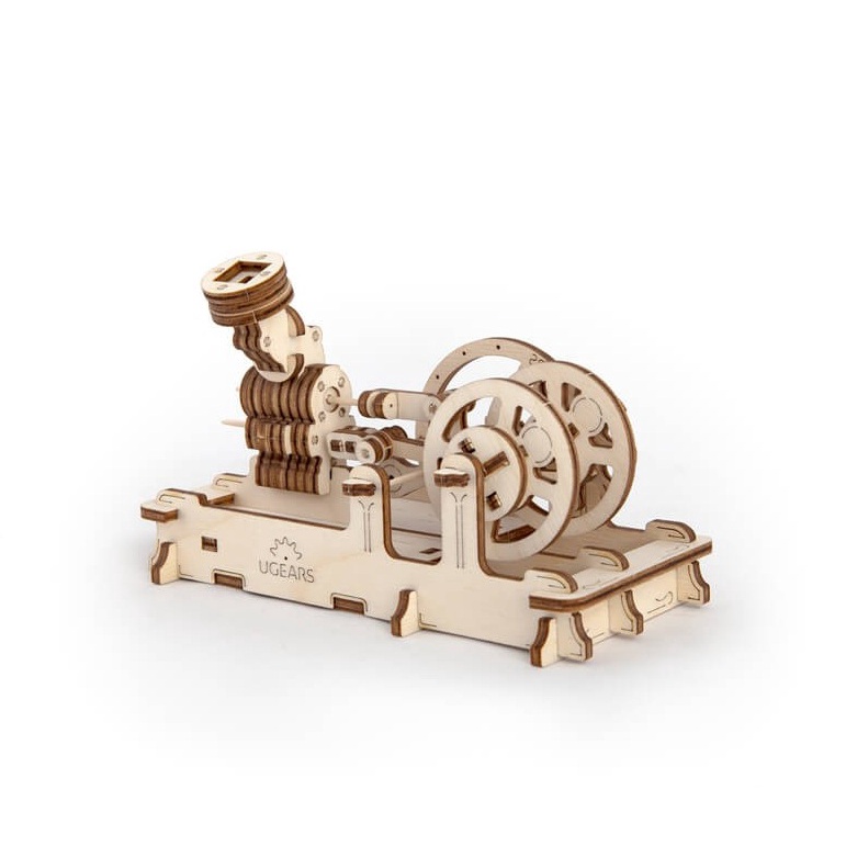 UGEARS: Pneumatic Engine [3D Wooden Puzzle]