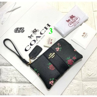 กระเป๋า คล้องมือ coach ✨ขนาด 7 นิ้ว   เกรดพรีเมียม ปั้มโลโก้แบรนด์