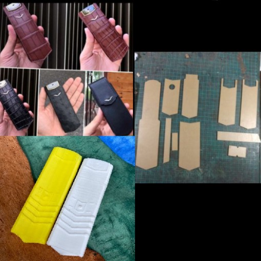 แม่พิมพ์สําหรับทําเคสโทรศัพท์ vertu - เครื่องมือทําหนังแฮนด์เมด