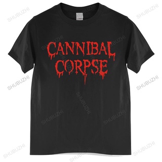 [S-5XL]เสื้อยืดผ้าฝ้าย พิมพ์ลาย Cannibal Corpse 25 ปี สําหรับผู้ชาย