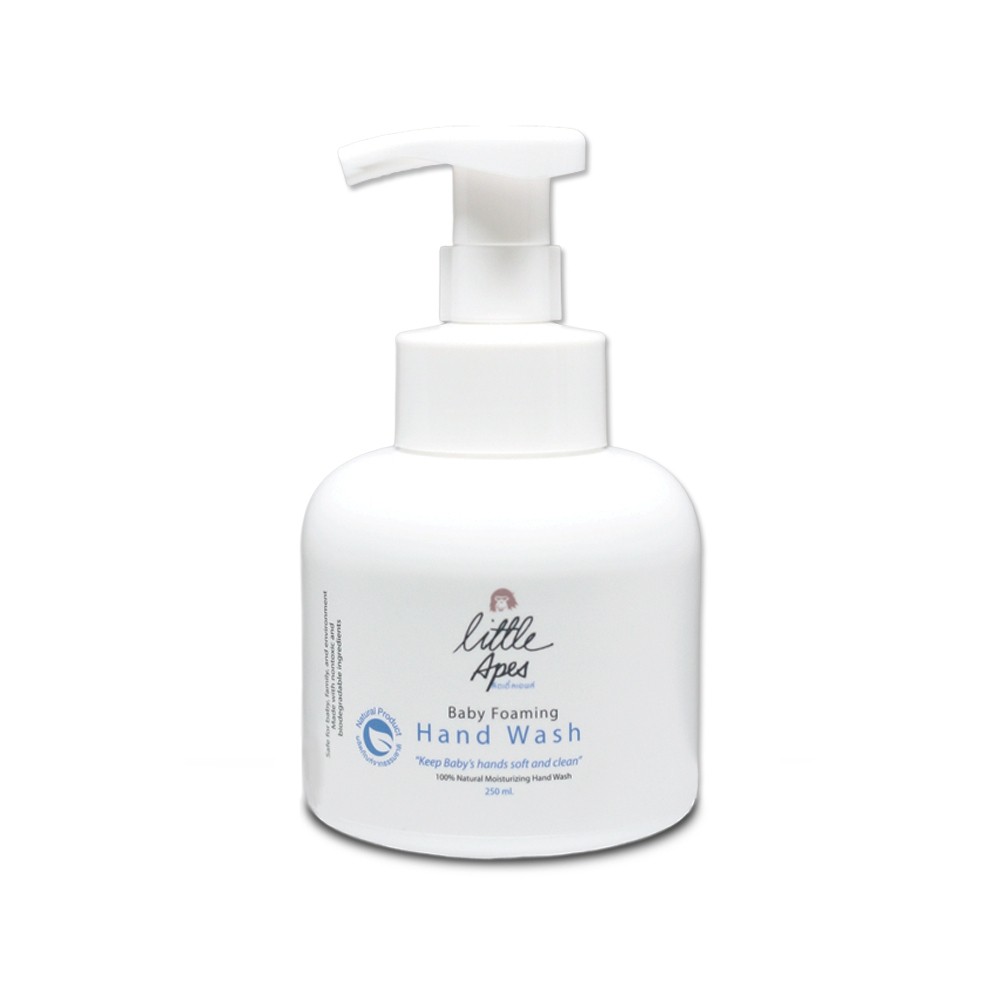 Little Apes Baby Foaming Hand Wash 250 ml. - โฟมล้างมือสำหรับเด็ก ผลิตภัณฑ์จากธรรมชาติ 250 มล.