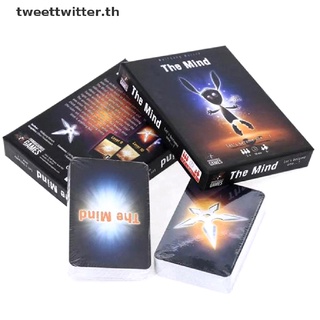 Tweet เกมกระดานปริศนา The Mind Card Game 2022 สําหรับงานปาร์ตี้