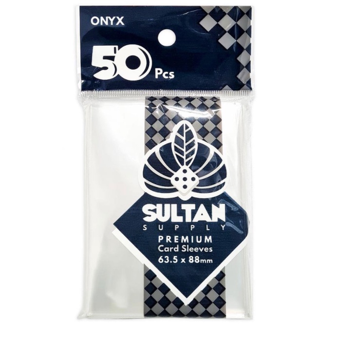 ปลอกการ์ด Sultan Supply ONYX (63.5mm x 88mm)