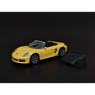 majorette porsche 718 boxster สีเหลือง