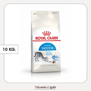 อาหารแมวโต Royal Canin สำหรับแมวโต เลี้ยงในบ้าน อายุ 1 - 7 ปี  10 KG.