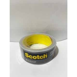 เทปผ้าชนิดมันเงา SCOTCH รุ่น XN002038323 ขนาด 36 มม. x 8 หลา สีเงิน