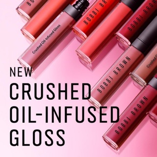 Bobbi Brown Crushed Oil-Infused Gloss ขนาดปกติ 6 ml 💥ของแท้ฉลากไทย💥