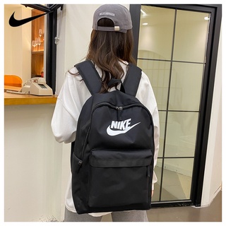 Nike กระเป๋าเป้สะพายหลัง ของแท้ 100% ความจุขนาดใหญ่ สําหรับผู้ชาย