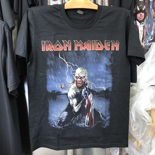 IR062 เสื้อยืดวงร็อค IRON MAIDEN ไอรอน เมเดน เสื้อวง เสื้อยืดไอรอนเมเดน เสื้อวินเทจ