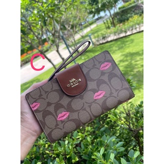 COACH TECH WALLET แท้💯 กระเป๋าสตางค์ใบยาว