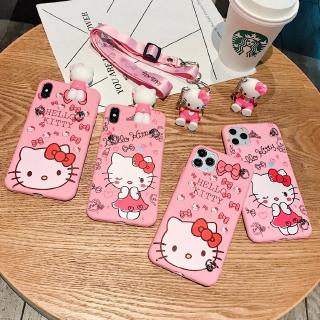 เคสโทรศัพท์มือถือลายคิตตี้สําหรับ Vivo V 5 V 7 Plus V 9 Lite Y 51 Y 53 Y 55 Y 66 Y 67 Y 71 Y 75 Y 85 Y 79 Y 83 Y 81กรณีที่โทรศัพท์คิตตี้