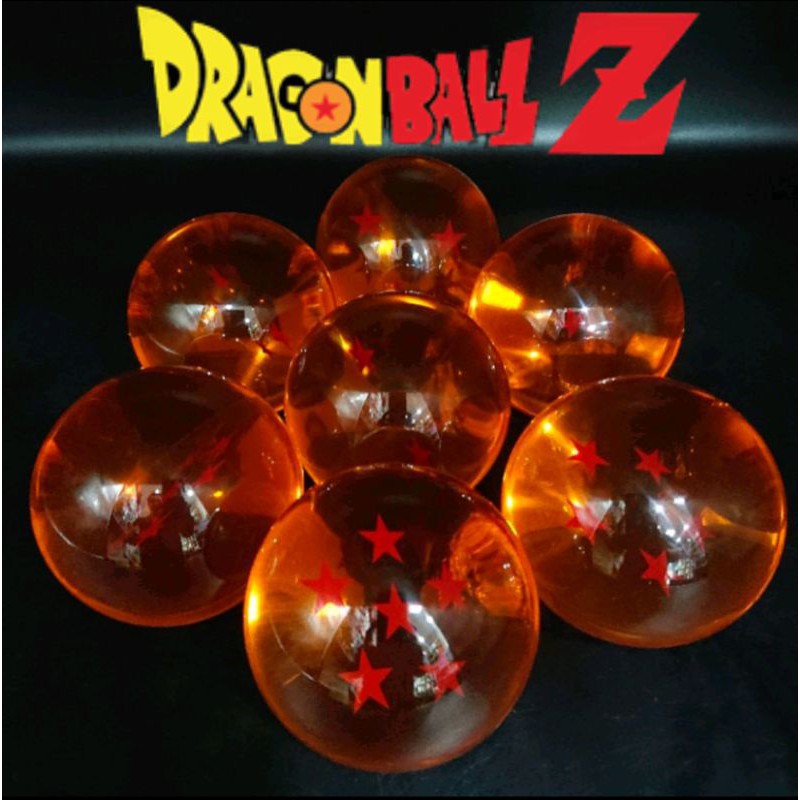 ครบ 7 ลูก  ลูกแก้ว ดราก้อนบอล Dragonball ขนาด 7.6 Cm สวยมาก มีแบบ กล่องแยกลูก และกล่องรวม ราคาถูกเรียกเทพเจ้ามังกรได้เลย