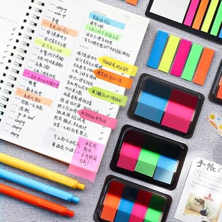 กระดาษโน๊ตกาวในตัว Sticky Note 5แถบ5สี ชิ้นละ กระดาษบันทึกโน๊ต