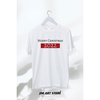 เสื้อสกรีนลาย Merry christmas2022🎁🎊🎈