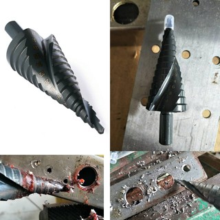 ST09 ดอก Step Drill 4-32 mm คุณภาพสูงสำหรับงาน เหล้ก /สเตนเลส ไม่เกิน 3 มิล