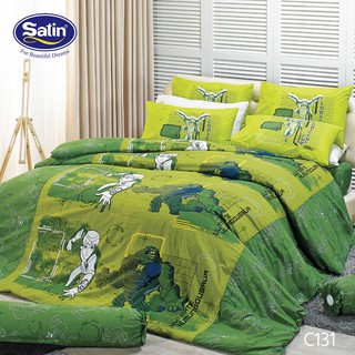 Satin Junior ผ้าปูที่นอน 5 ฟุต 5 ชิ้น (ไม่รวมผ้านวม) No.C131  Ben Ten