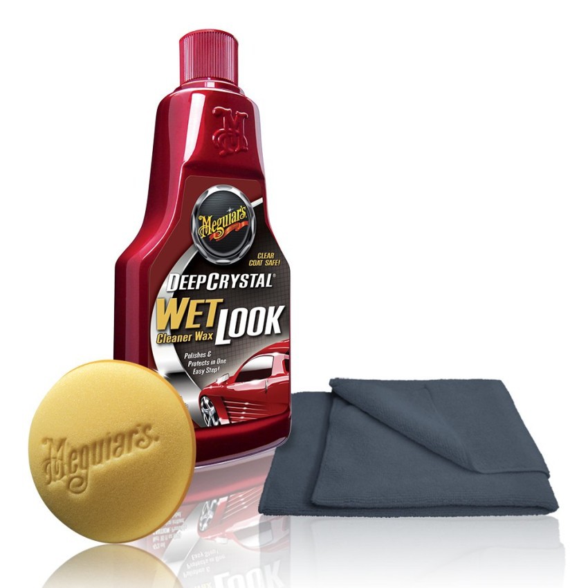Meguiars A9816 Deep Crystal Wet Look Cleaner Wax ผลิตภัณฑ์ขัดเคลือบทุก