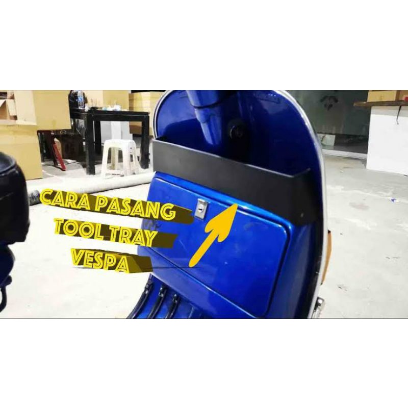 Tooltray drawer vespa กล่องกระเป๋าบน vespa px exclusive Excel taiwan ฯลฯ