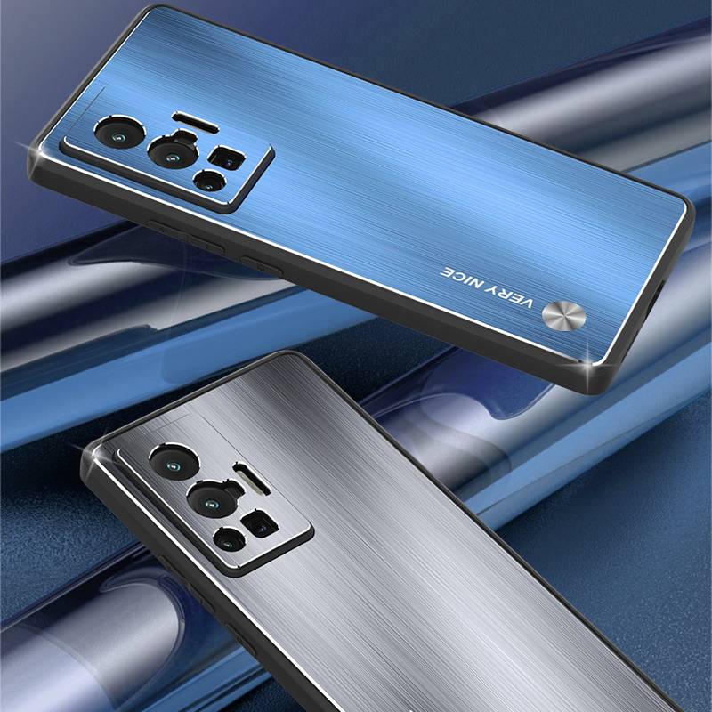 YJD เคส Vivo X70 X70Pro X70Pro+ เคสโทรศัพท์กันกระแทกโลหะฟรอสติ้ง