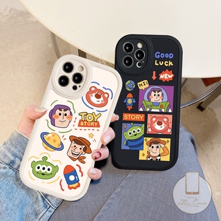 เคสโทรศัพท์มือถือ TPU นิ่ม ปิดด้านหลัง ลายการ์ตูน Toy Story Losto น่ารัก สําหรับ iPhone 11 12 13 14 15 Pro MAX XR 6 6s 7 8 15 Plus X XS MAX SE 2020