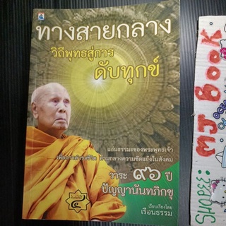 ธรรมะ : ทางสายกลาง วิธีพุทธสู่การดับทุกข์ ท่านปัญญานันทภิกขุ แก่นธรรม พระพุทธเจ้า หนังสือธรรมะ หลวงพ่อปัญญานันทภิกขุ