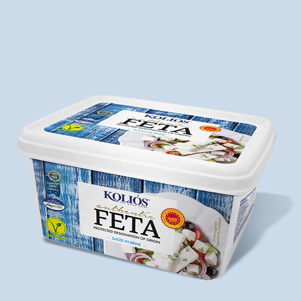 ชีสเฟต้า 2 กก GREEK CHEESE KOLIOS FETA P.D.O. 2 KG