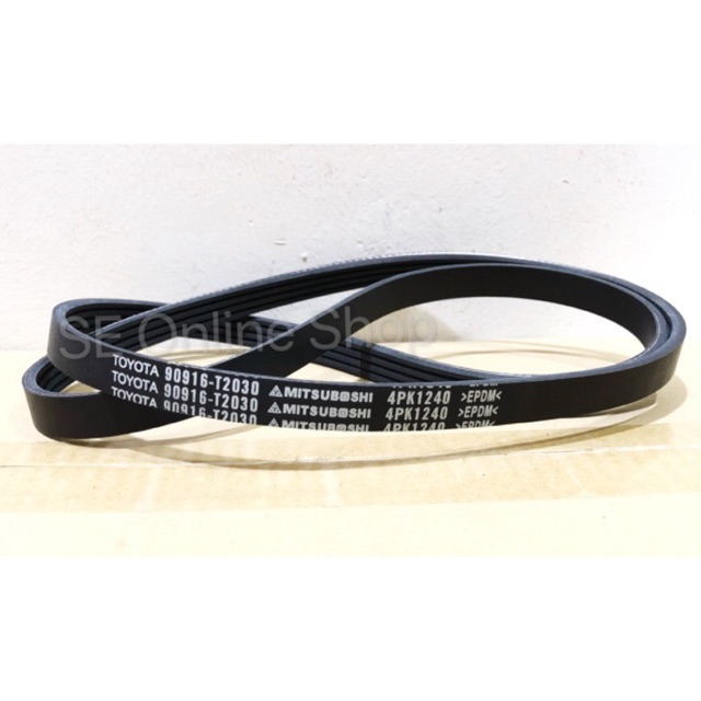 สายพานพัดลม Vios NCP150 NCP42 สายพานพัดลม V BELT Tali Kias Civic FD SNB Air Cond ไดชาร์จพัดลมเข็มขัด