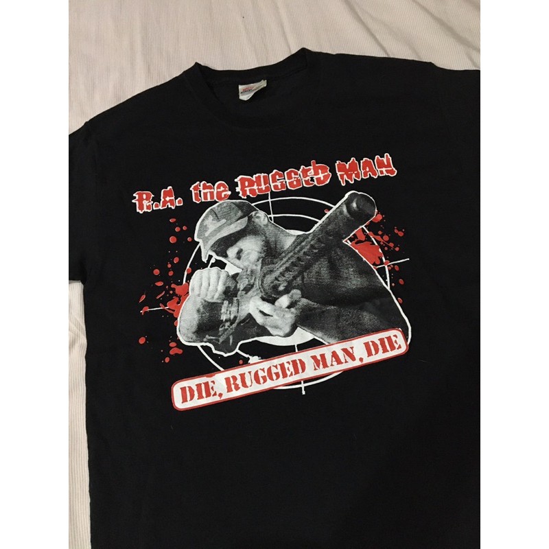 เสื้อวง VINTAGE 00s R.A. THE RUGGED MAN Size M มือ2