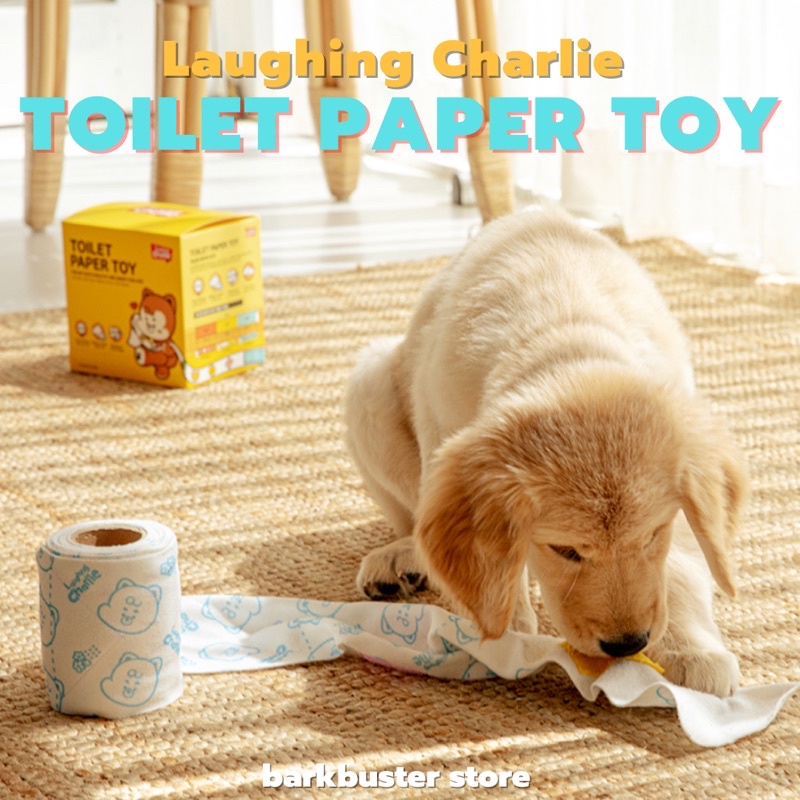 Toilet Paper Toy - Laughing Charlie - barkbuster.store - ThaiPick