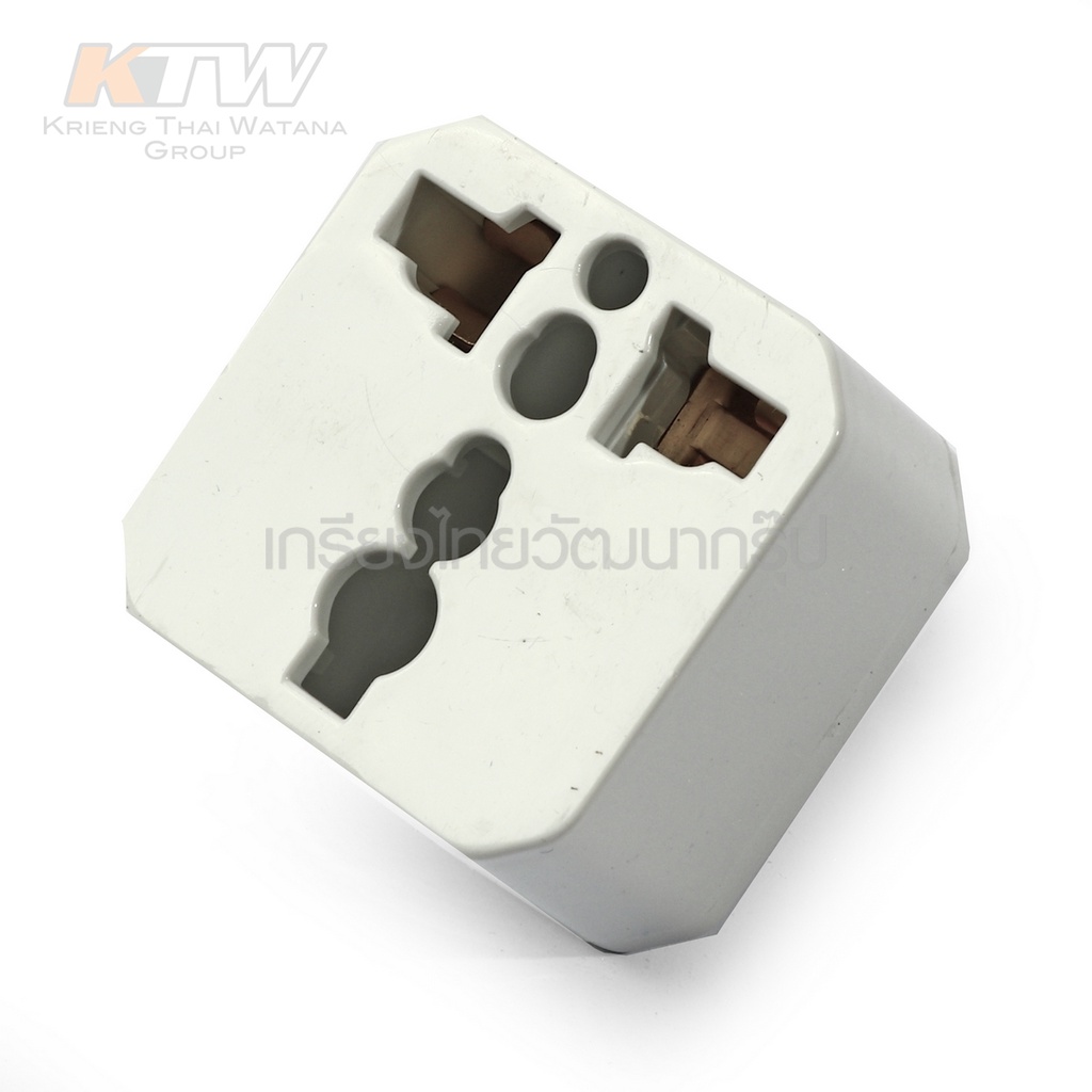 DATA ปลั๊กไฟมาตรฐาน มอก. สีขาว รุ่น DT6218 ปลั๊กพ่วง ปลั๊ก3 ตา 6 ช่อง 2 สวิตซ์ สาย 3 เมตร 10A VCT 3x