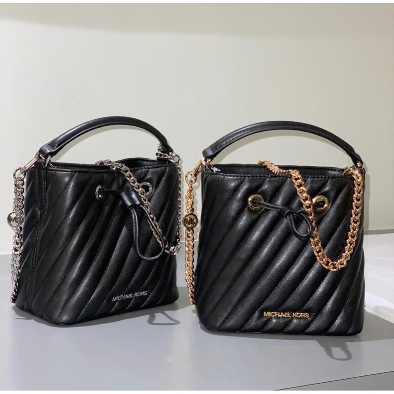 พร้อมส่ง แท้ ???????? 100 New ขนมจีบ MK หนังแกะแท้ Michael Kors Suri