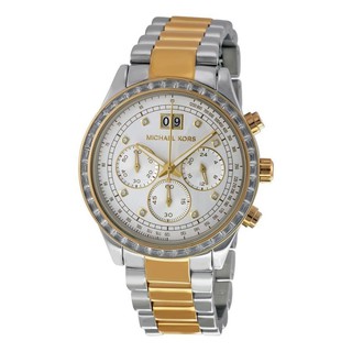 Michael Kors Womens MK6188 - Brinkley Two-Tone Watch